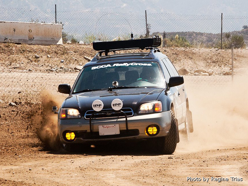 Subaru Outback Dirt Slide